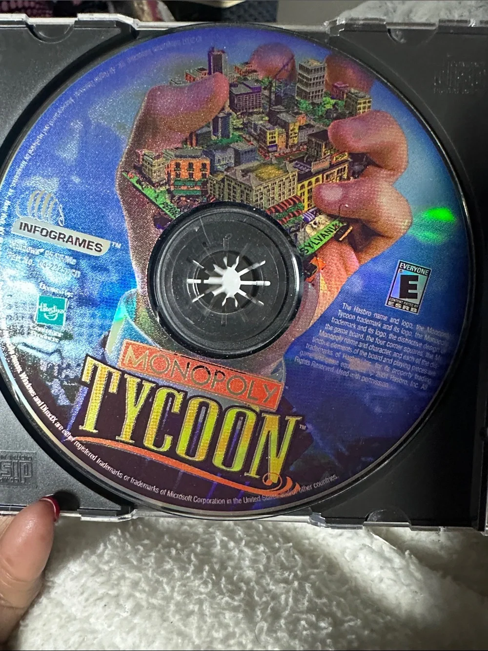 Battlefield 2 -Video Game(disc #4 missing)& Monopoly TYCOON(case broken)